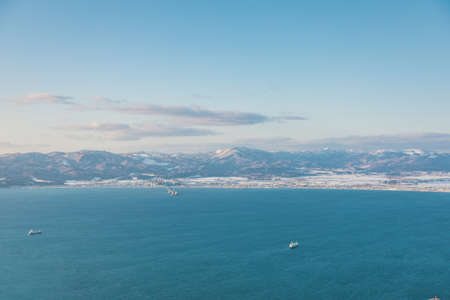 harbour view of Hakodateの写真素材