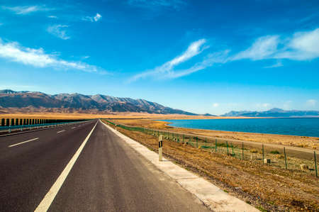 Beautiful roadの写真素材