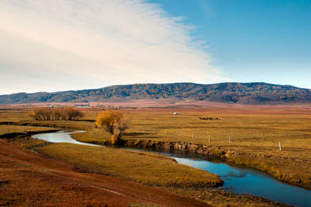 Prairie Autumnの写真素材