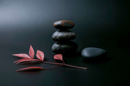Stacked stonesの写真素材