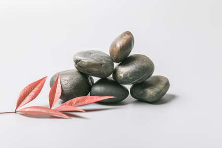 Stacked stonesの写真素材