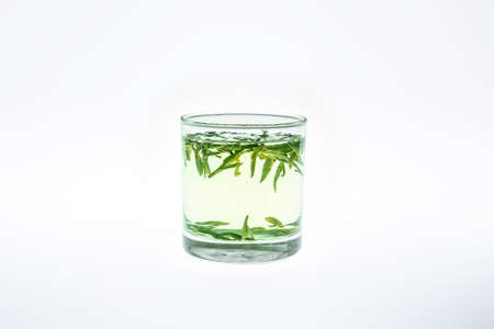 A Cup of green teaの写真素材