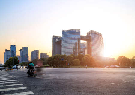  city of Hangzhouのeditorial素材