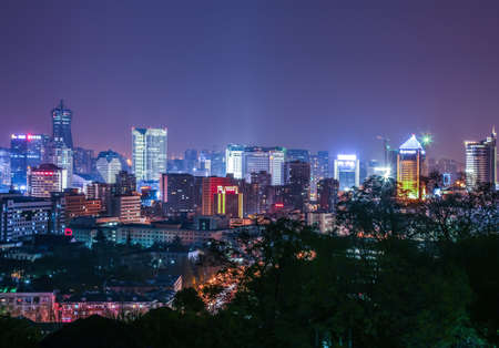 Hangzhou City Lightsのeditorial素材