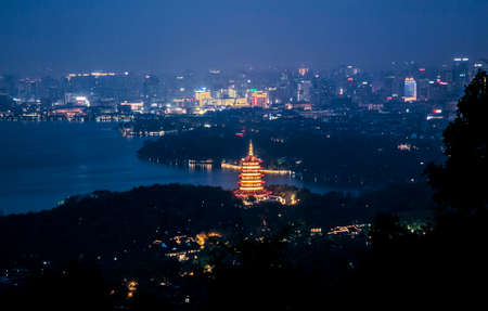 Hangzhou West Lake sceneryの写真素材