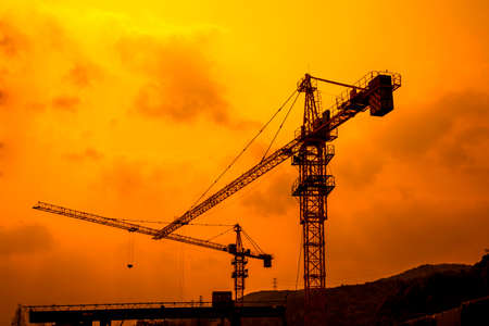 tower craneのeditorial素材