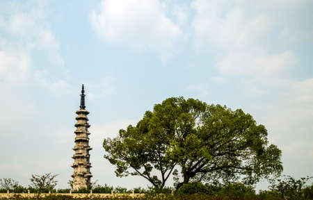 Baita Park in Hangzhouのeditorial素材
