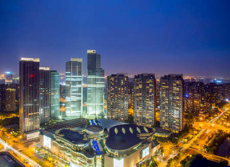 Chinese city of Hangzhouのeditorial素材