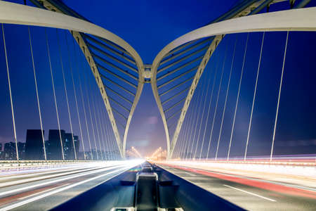 China Hangzhou Jiubao Bridgeの写真素材