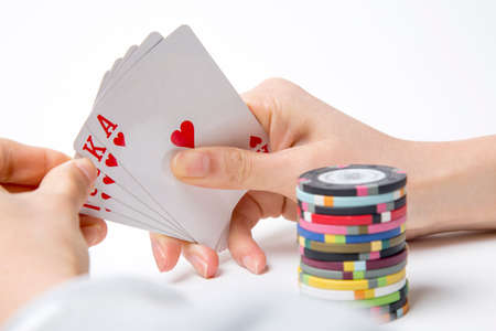 Poker chipsのeditorial素材