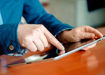 Business desktopの写真素材