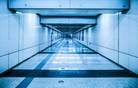 Underground passageのeditorial素材