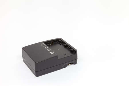 black camera battery chargerの写真素材