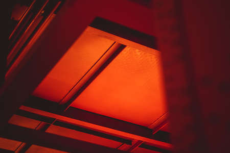 selective iron structure for background or textureの写真素材