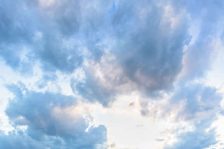 Beautiful blue sky for backgroundの写真素材