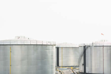 Industrial oil in petrochemical for backgroundの写真素材