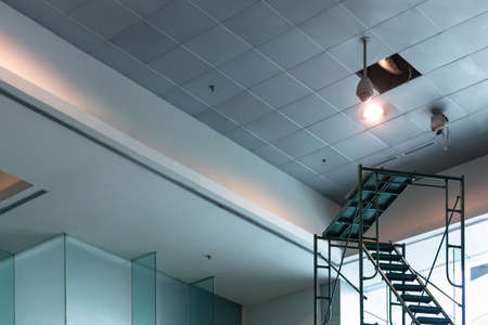 Maintenance electronic CCTV in modern buildingの写真素材