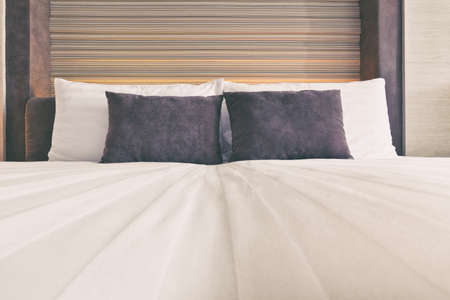 Interior design: modern Bedroom tone warmの写真素材