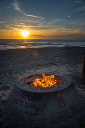 Dockweiler State Beach, Los Angeles, CAの写真素材