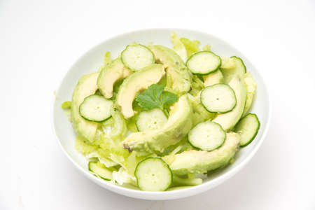 too green saladの写真素材