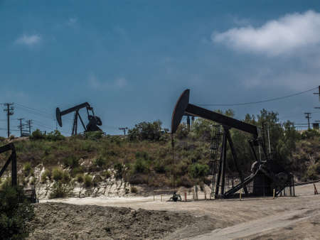 oil miningの写真素材