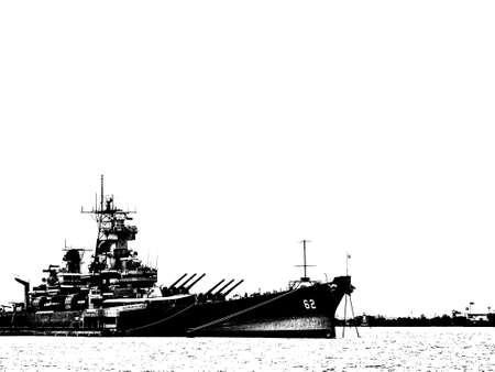 Battle ship new jerseyのeditorial素材