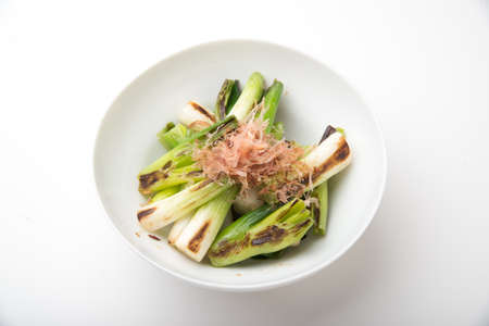 yaki negiの写真素材