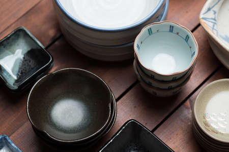 jpannese platesの写真素材