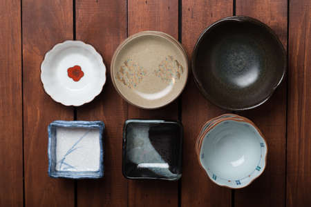 jpannese platesの写真素材