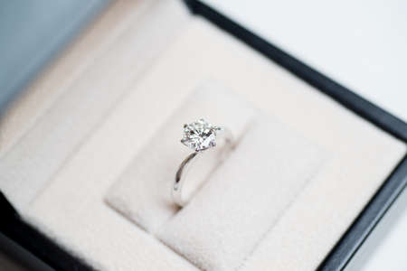 diamond ringの写真素材