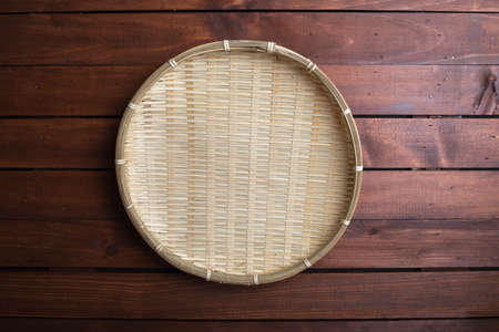 japanese bamboo strainerの写真素材