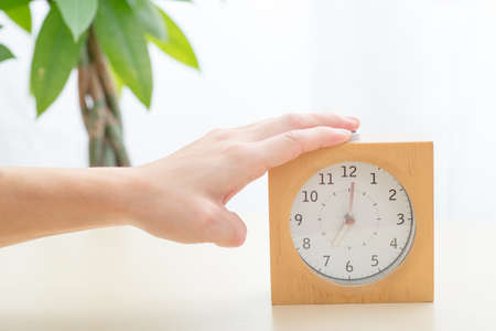 leaching arm to stop alarm in early morning