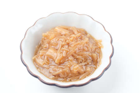 nametake mushroom soy sauce cookの写真素材