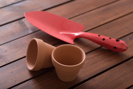 gardening toolsの写真素材