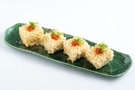 japanese deep fried tofuの写真素材
