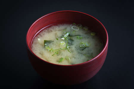 miso soupの写真素材