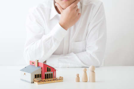 insurance and mortage imageの写真素材