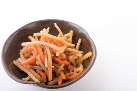 Kinpira gobouの写真素材