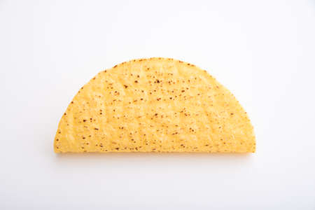 isolated tacos hard shell