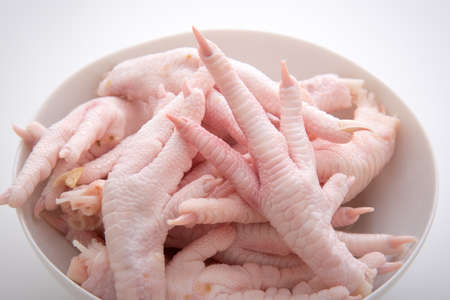 raw chicken foodの写真素材