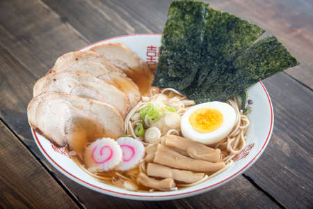 tokyo-style traditional ramenの写真素材