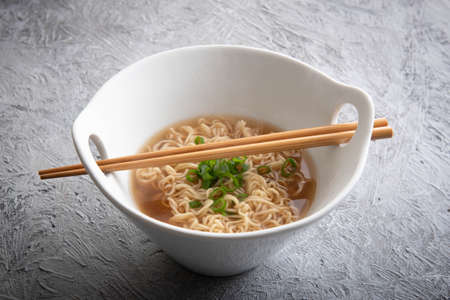 instant noodle ramenの写真素材