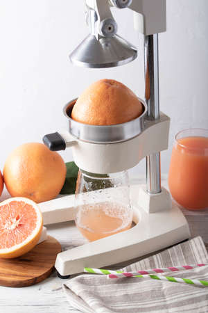 fresh squeezed grapefruit image