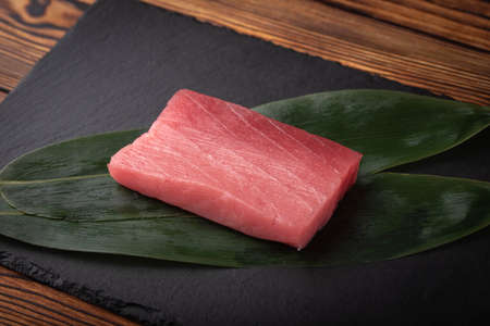 japanese raw tuna sashimi block