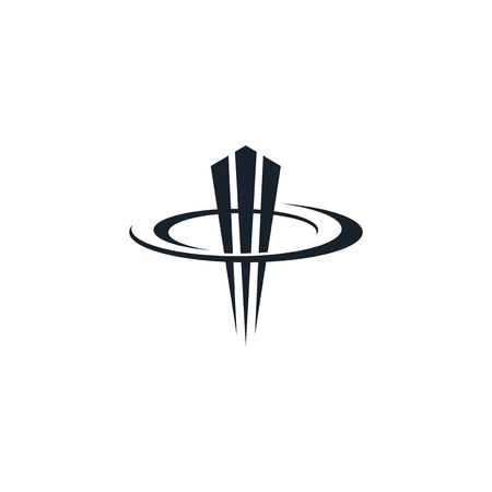 space logo vector design companyのイラスト素材