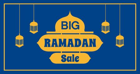 happy eid Mubarak.Eid Mubarak greeting Card Illustration,Wishing for Islamic festival for banner, poster, background, flyer,illustration, brochure and sale backgroundのイラスト素材