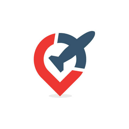 logo design travel vectorのイラスト素材