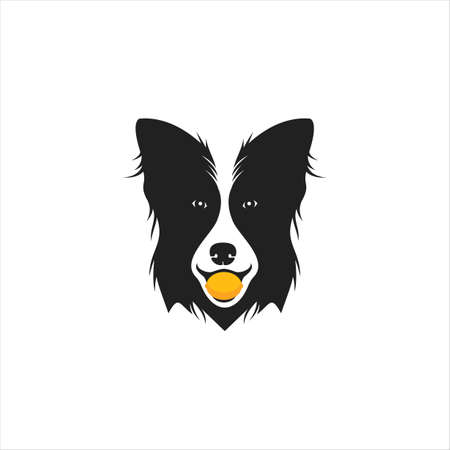 design head dog vectorのイラスト素材