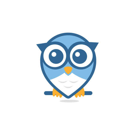 design cute owl vectorのイラスト素材