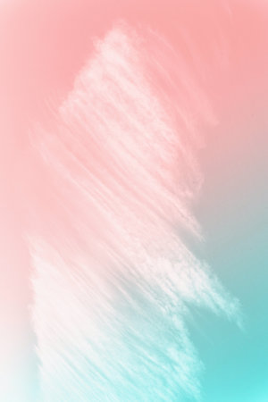 Soft cloudy is gradient pastel,Abstract sky background in sweet color